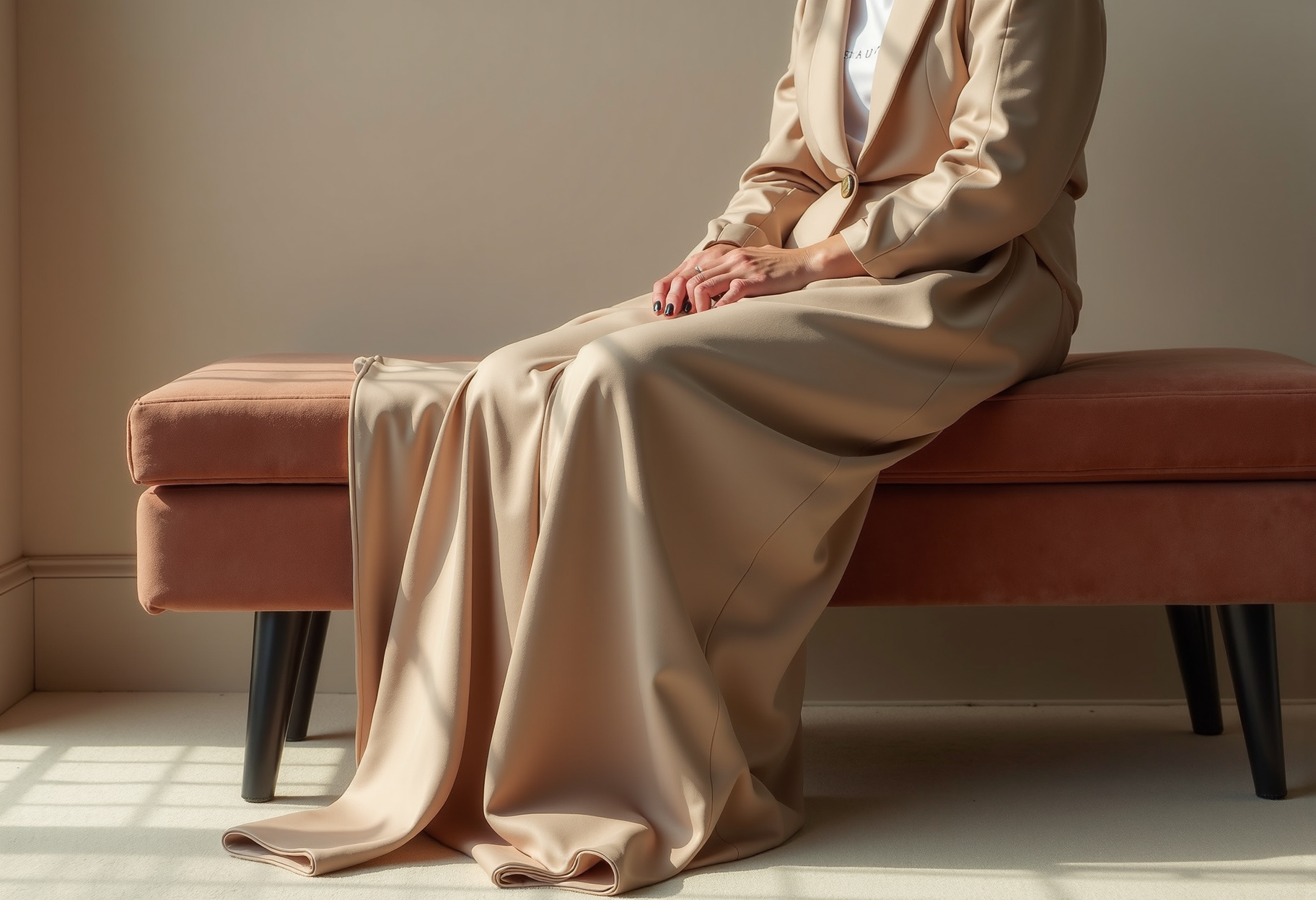 Wide-leg trouser